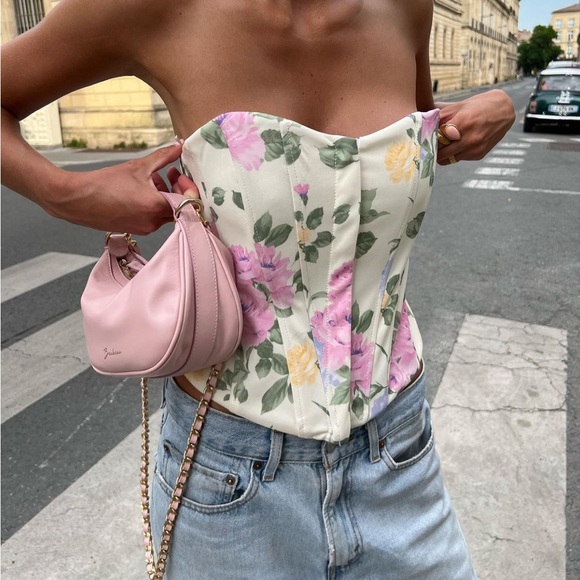 ZARA Floral Corset Top🔥 Bloggers Fav 🔥 - Picture 2 of 3